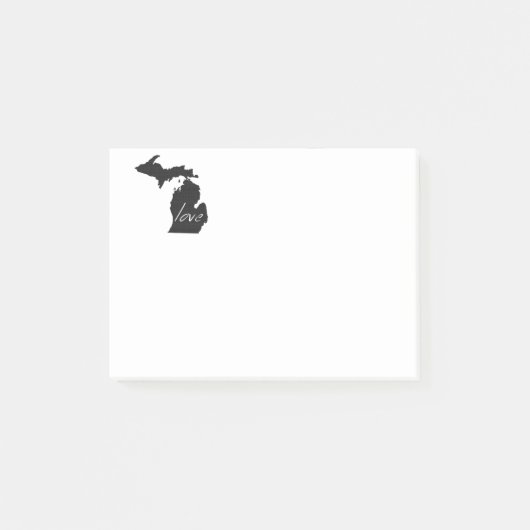 愛ミシガン州 ポストイット (正面)