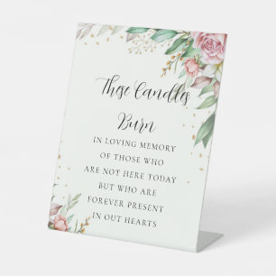 愛ミニマルする記憶の記号の植物学 台座サイン