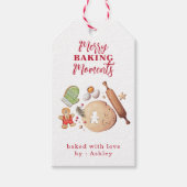 愛メリーベーキング焼いたの瞬間 ギフトタグ (正面)
