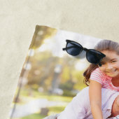 愛モダンおばあちゃん写真紫 ビーチタオル (インサイチュ)