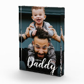 愛モダンしてるパパの脚本カスタム写真 フォトブロック (右)