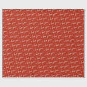 愛モダンしてる ラッピングペーパー (フラット)