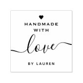 愛モダンで手作りしたハート書 セルフインキングスタンプ (デザイン)