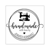 愛モダンで手作りの裁縫機械 ラバースタンプ (インプリント)