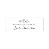 愛モダンで手作りラインアートベリー セルフインキングスタンプ (デザイン)