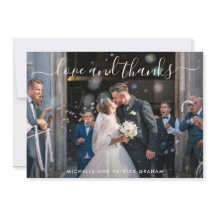 愛モダンと写感謝してい真のシンプル結婚