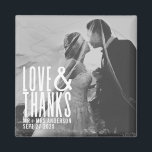 愛モダンと感謝していお礼の結婚言葉 マグネット<br><div class="desc">愛モダンと感謝していお礼のマグ結婚ン</div>