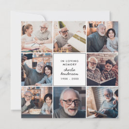 愛モダンと感謝してい20写真の葬儀/死別 サンキューカード