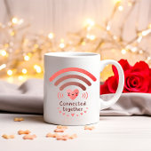 愛モダンのバレンタイン コーヒーマグカップ