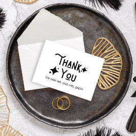 愛モダンのファンシーは無結婚い サンキューカード