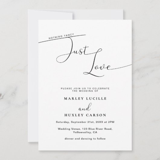 愛モダンの台本はファンシーすべて結婚だ 招待状