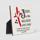 愛モダンの物語のクリス素晴らしチャン フォトプラーク (正面)