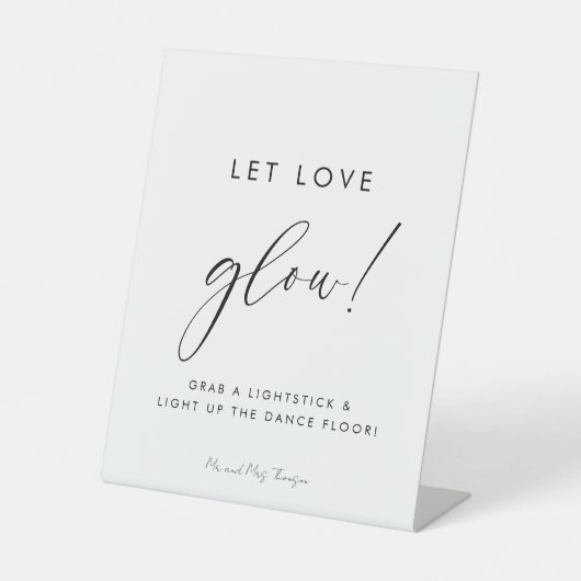 愛モダンの輝きが消え結婚る書道 台座サイン (正面)