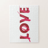 愛モダンの鮮やかトレンディーデザイン ジグソーパズル (縦)