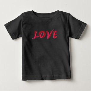 愛モダンの鮮やかトレンディーデザイン ベビーTシャツ