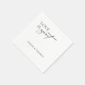 "愛モダンは甘い"ナプキンスの結婚バー スタンダードカクテルナプキン (角)