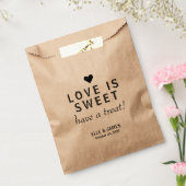 愛モダンは甘パーソナライズされた結婚い フェイバーバッグ (封をした状態)