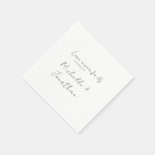 愛モダンは聖書のクリスチャンの愛を必結婚ず失う スタンダードカクテルナプキン (角)