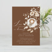 愛モダンは醸造ブライダルシャワー 招待状 (スタンド正面)