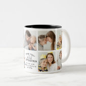 愛モダンよ素晴らしおばあちゃん/おばあちゃん/ナナ9 – 写真 ツートーンマグカップ (正面右)