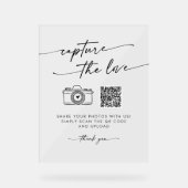 愛モダンを澄ん捉えたボホ結婚アクリル アクリルサイン (正面)