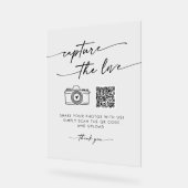 愛モダンを澄ん捉えたボホ結婚アクリル アクリルサイン (傾斜)