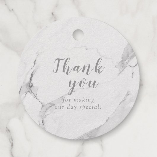 愛モダン大理石結婚で フェイバータグ (裏面)