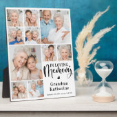 愛モダン心メモリ10フォトコラージュ記念 フォトプラーク (側面)