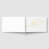 愛モダン書結婚道 ゲストブック (全面)