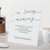 愛モダン記憶の書のメモリアルのサイン 台座サイン (インサイチュ)
