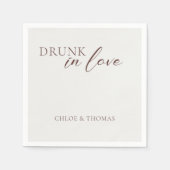 "愛モダン飲"ナプキンスの結婚バー スタンダードカクテルナプキン (正面)