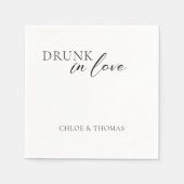 "愛モダン飲"ナプキンスの結婚バー スタンダードカクテルナプキン (正面)