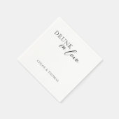 "愛モダン飲"ナプキンスの結婚バー スタンダードカクテルナプキン (角)