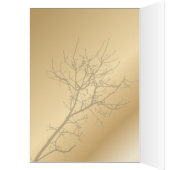 愛モダン鳥の素朴な田舎結婚 (内側 (左))