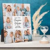 愛モダンYou祖母おじいちゃんカスタム8写真 フォトプラーク (側面)