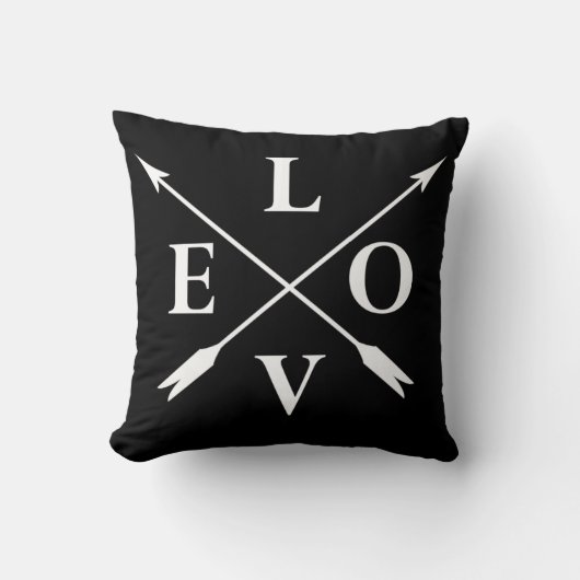 愛モノグラムの愛 クッション (正面)