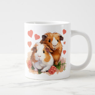 愛モルモット ジャンボコーヒーマグカップ