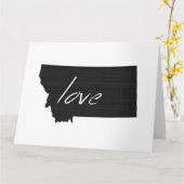 愛モンタナの大きい挨拶 カード (黄色い花)