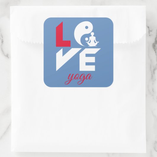 愛ヨガ スクエアシール (バッグ)