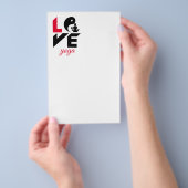 愛ヨガ チラシ (ハンドル)