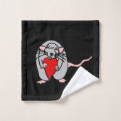 愛ラット バスタオルセット (ウォッシュタオル)