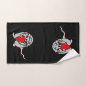 愛ラット バスタオルセット (ハンドタオル)