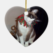 愛ラテのクリスマス セラミックオーナメント (裏面)