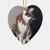 愛ラテのクリスマス セラミックオーナメント (左)