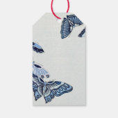 愛ラベルレース付きギフトアンティーク名前をカスタムする ギフトタグ (裏面)