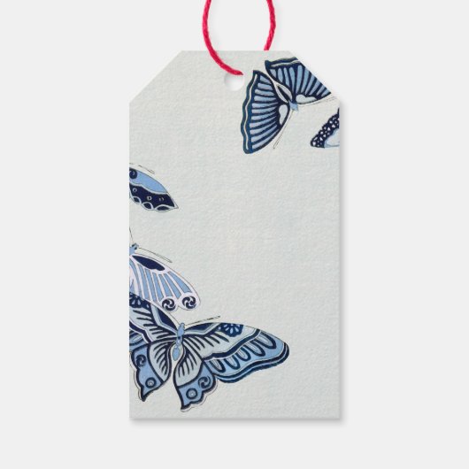 愛ラベルレース付きギフトアンティーク名前をカスタムする ギフトタグ (裏面)