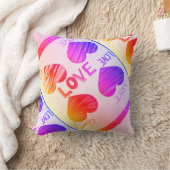 愛レトロ勾配 クッション (ブランケット)