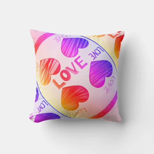 愛レトロ勾配 クッション (正面)