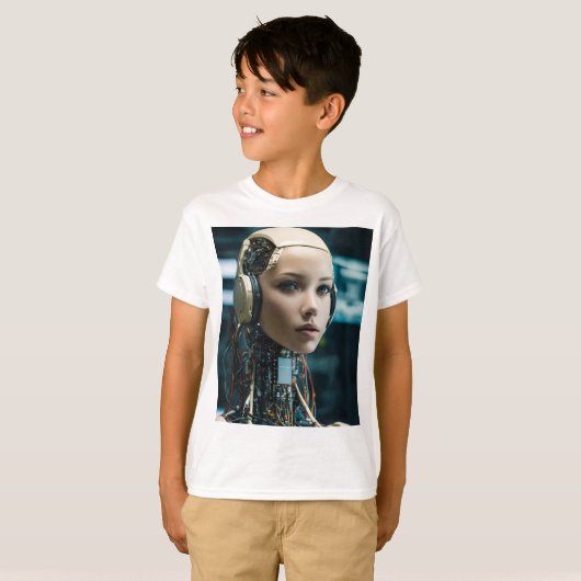 愛ロボット Tシャツ (正面フル)