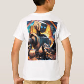 愛ロボット Tシャツ (裏面)